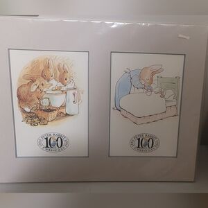 Beatrix Potter Peter Rabbit 100 Year Anniversary Print